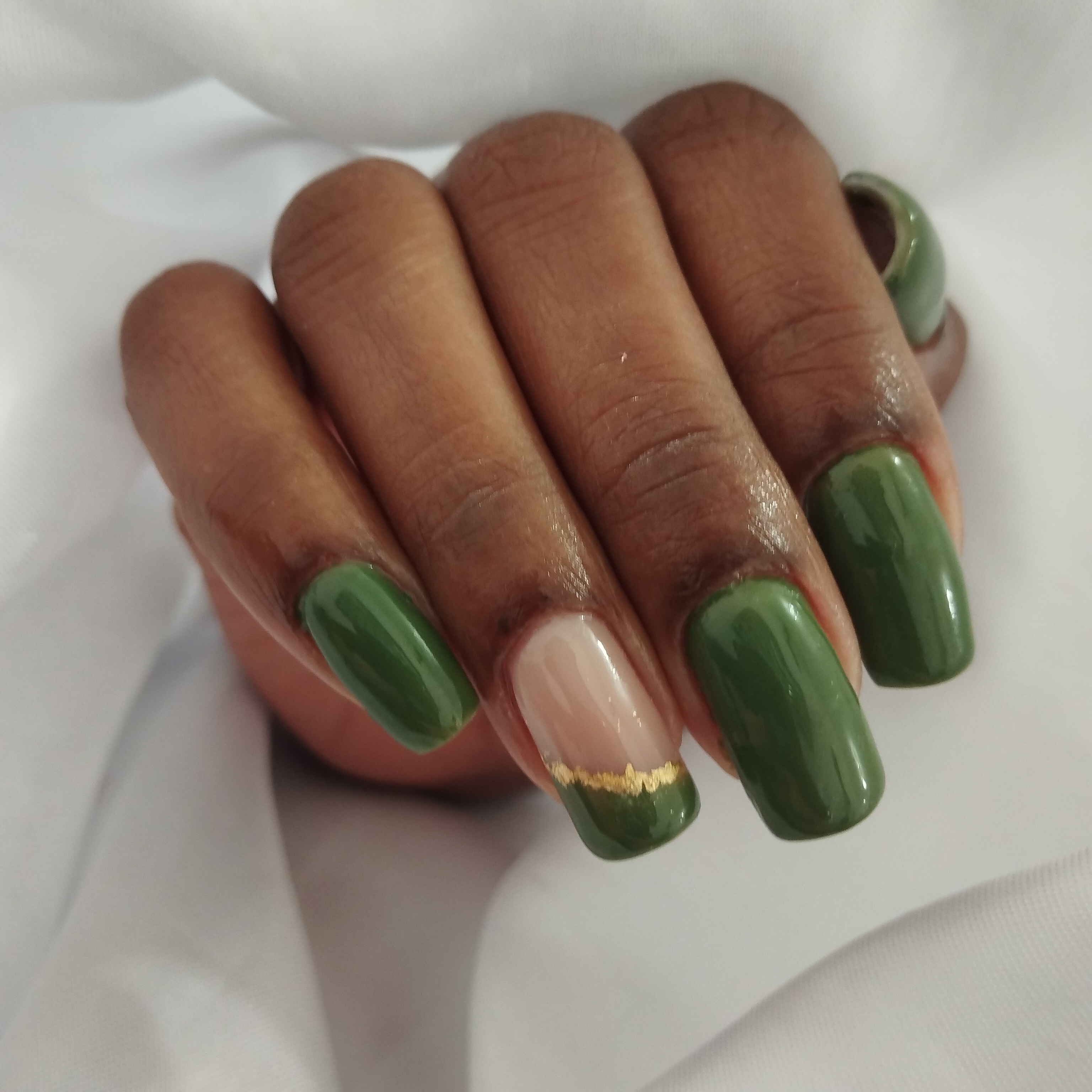 Manutenção Gel na Tips 